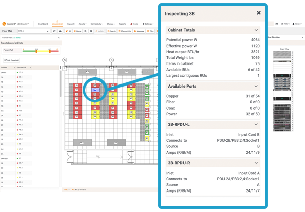 Port-Level Data Center Capacity Management